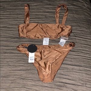 Amuse Society two piece bathing suit. New!